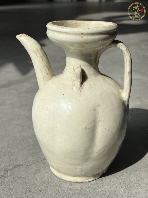 古玩陶瓷青白釉瓜棱壺真品鑒賞圖