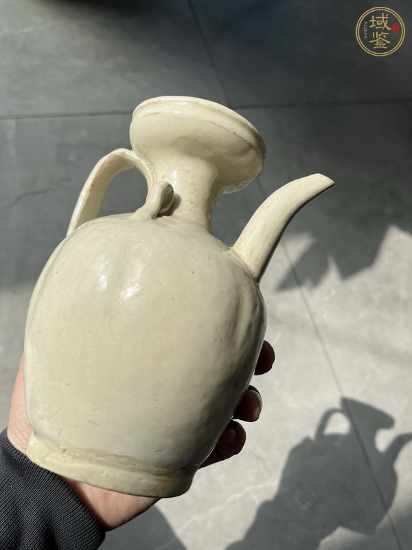 古玩陶瓷青白釉瓜棱壺真品鑒賞圖