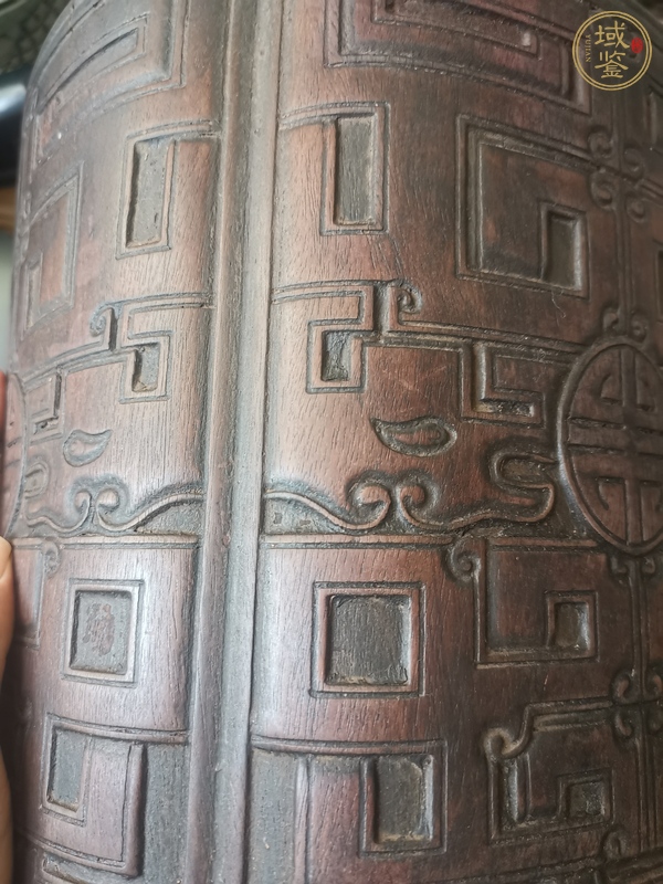 古玩雜項(xiàng)木筆筒真品鑒賞圖