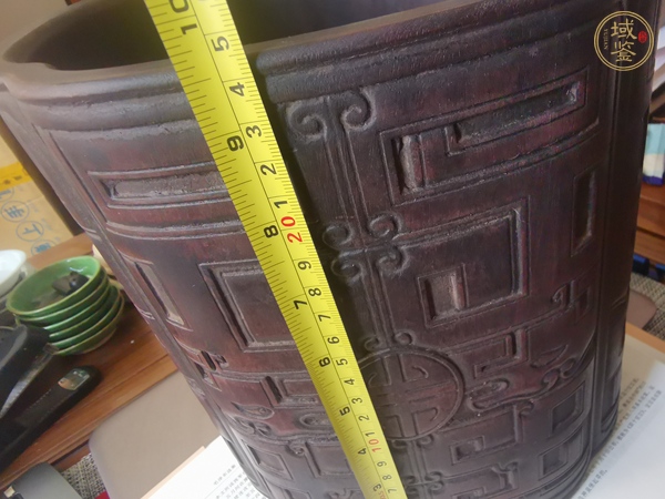 古玩雜項(xiàng)木筆筒真品鑒賞圖