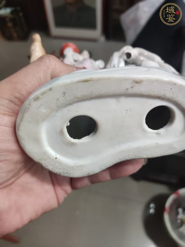 古玩陶瓷麻姑獻壽圖塑像真品鑒賞圖