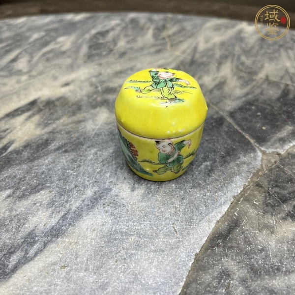 古玩陶瓷粉彩罐真品鑒賞圖