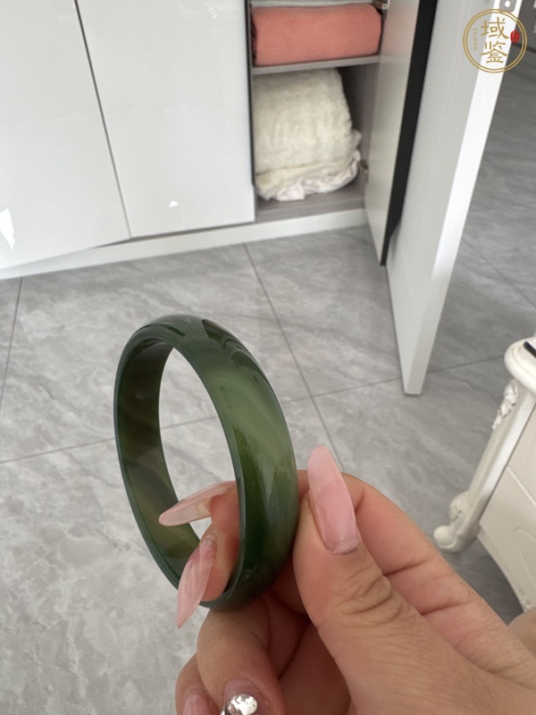古玩玉器扁鐲子真品鑒賞圖