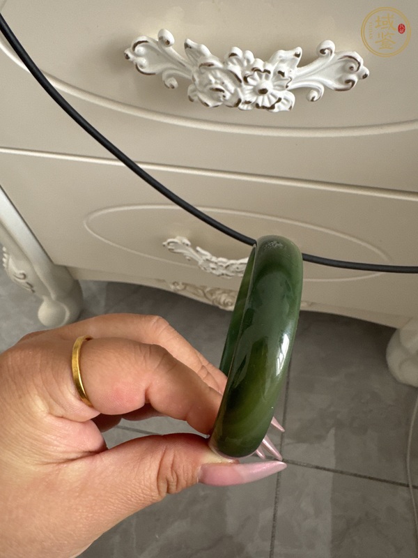 古玩玉器扁鐲子真品鑒賞圖