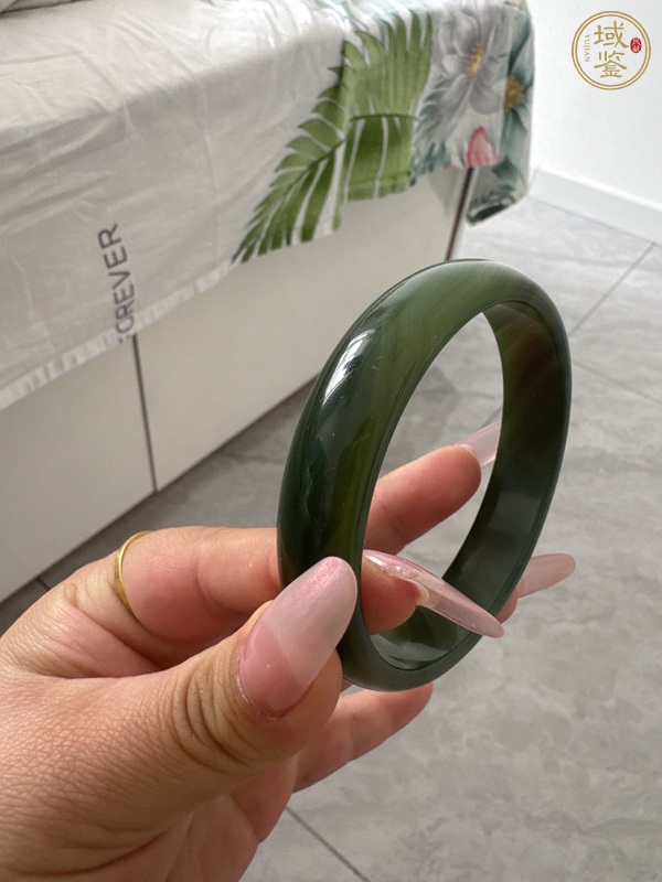 古玩玉器扁鐲子真品鑒賞圖