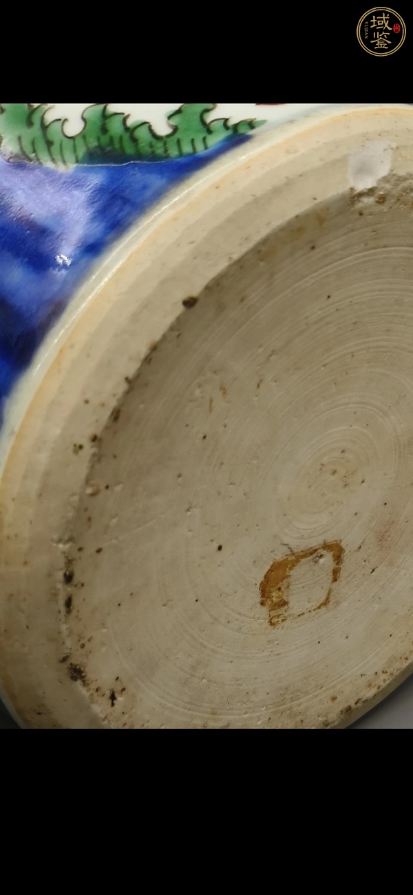 古玩陶瓷五彩罐真品鑒賞圖