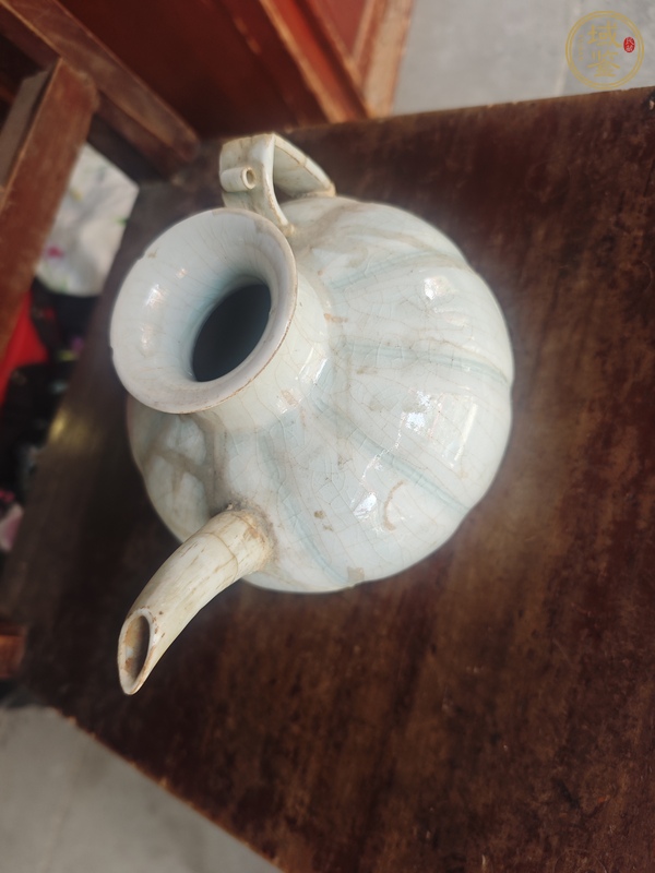 古玩陶瓷壺真品鑒賞圖