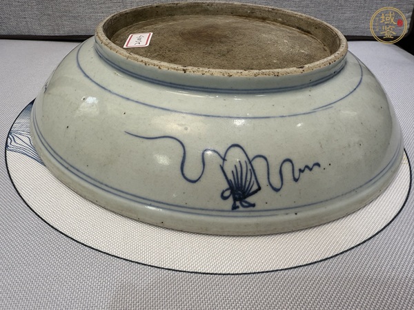 古玩陶瓷壽字紋盤真品鑒賞圖
