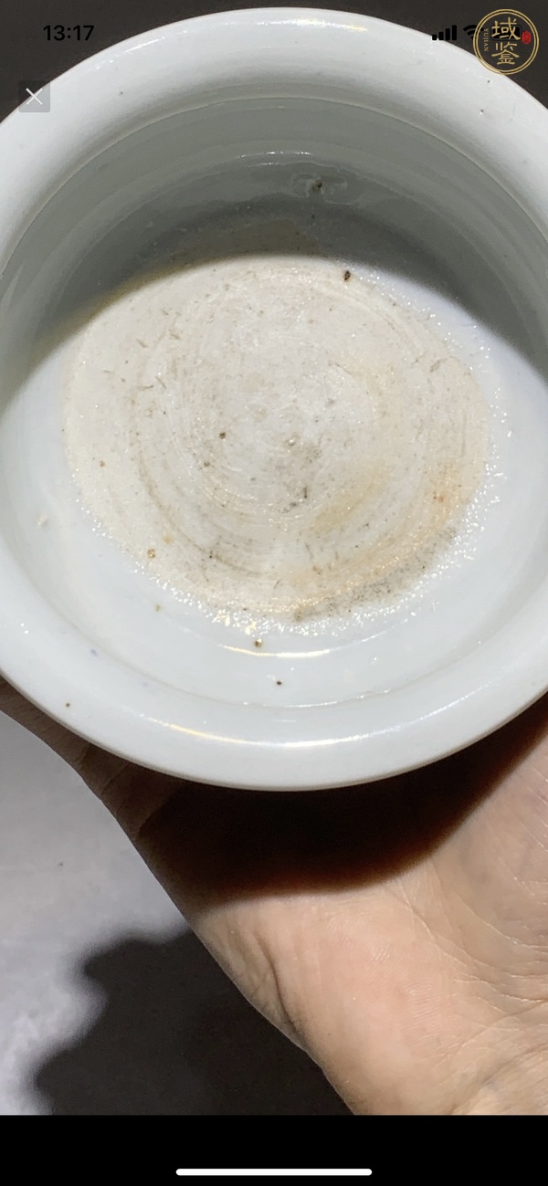 古玩陶瓷青花花卉紋香爐真品鑒賞圖