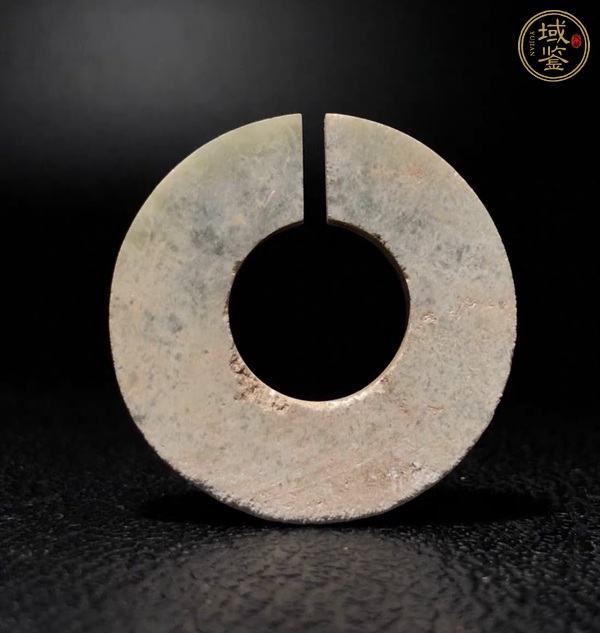 古玩玉器地方玉雕“素紋玦”真品鑒賞圖