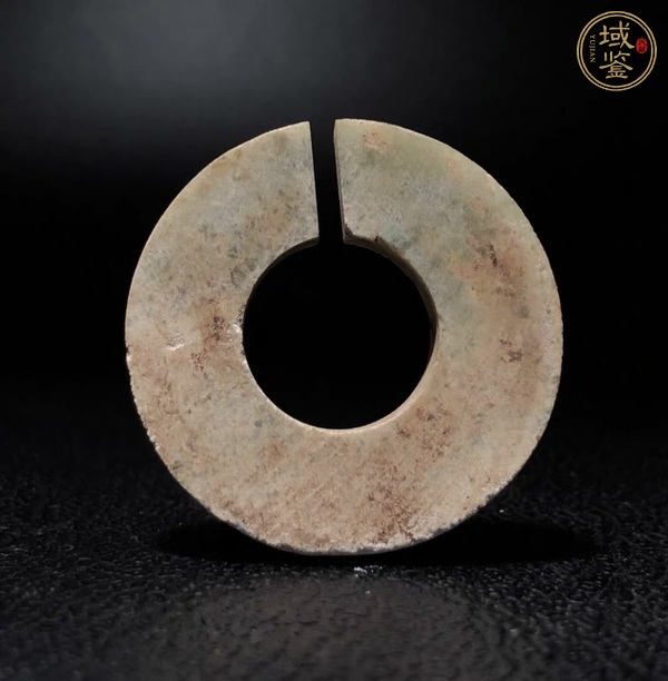 古玩玉器地方玉雕“素紋玦”真品鑒賞圖