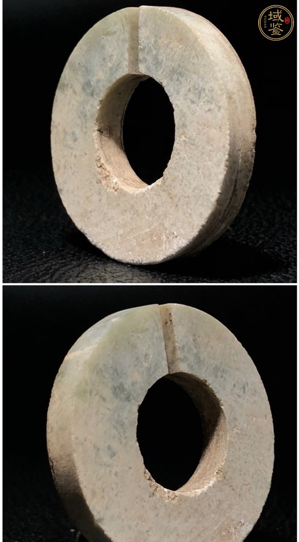 古玩玉器地方玉雕“素紋玦”真品鑒賞圖