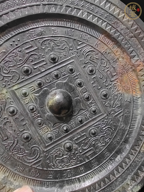 古玩銅器銅鏡真品鑒賞圖