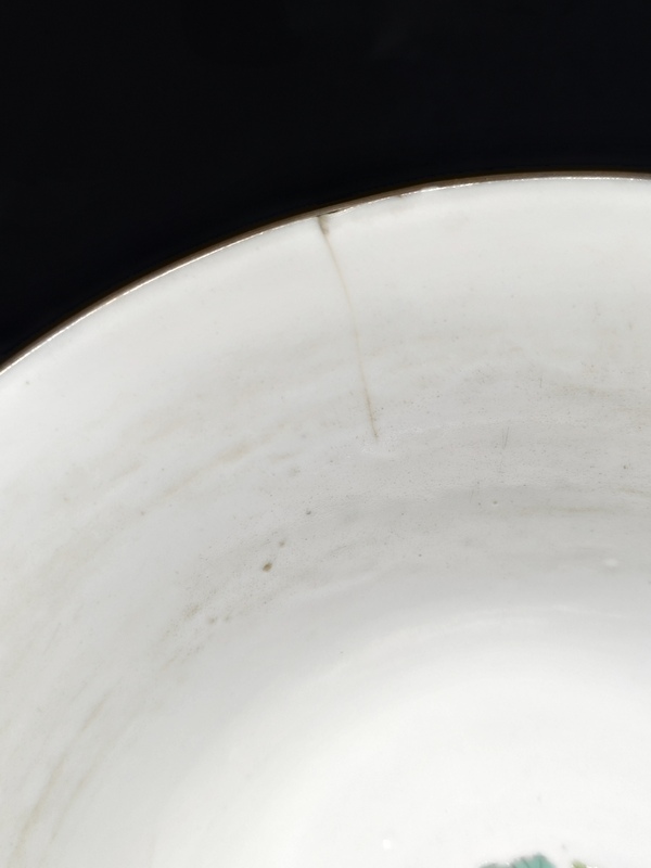 古玩陶瓷粉彩花卉吉祥如意大碗拍賣(mài),當(dāng)前價(jià)格3500元