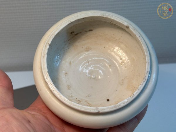 古玩陶瓷白釉洗真品鑒賞圖