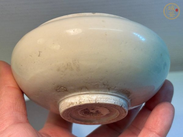 古玩陶瓷白釉洗真品鑒賞圖