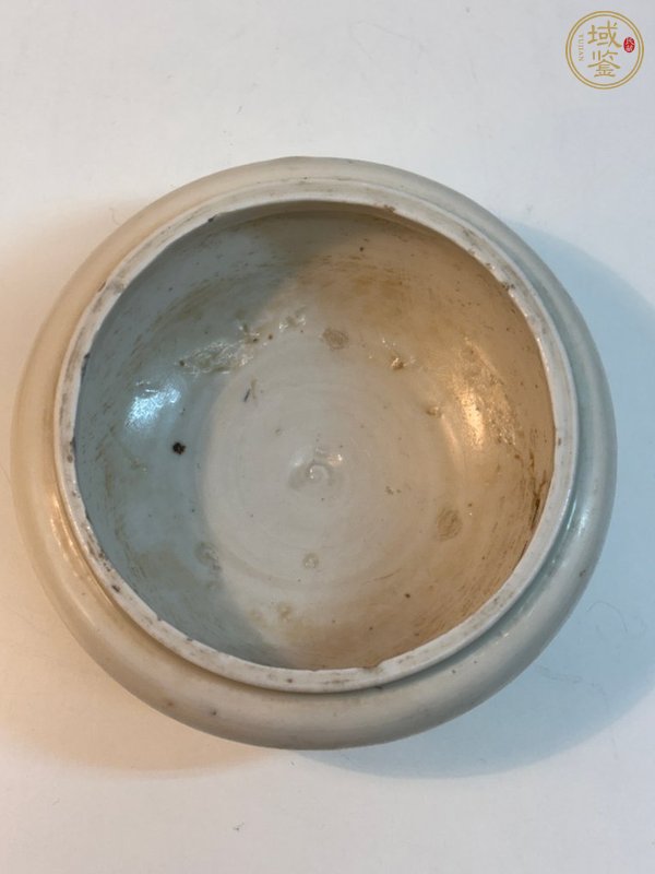 古玩陶瓷白釉洗真品鑒賞圖