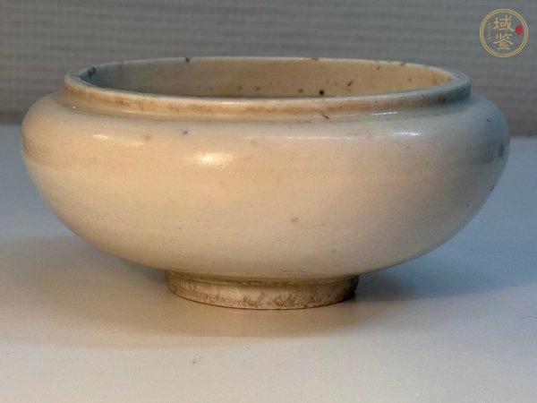 古玩陶瓷白釉洗真品鑒賞圖