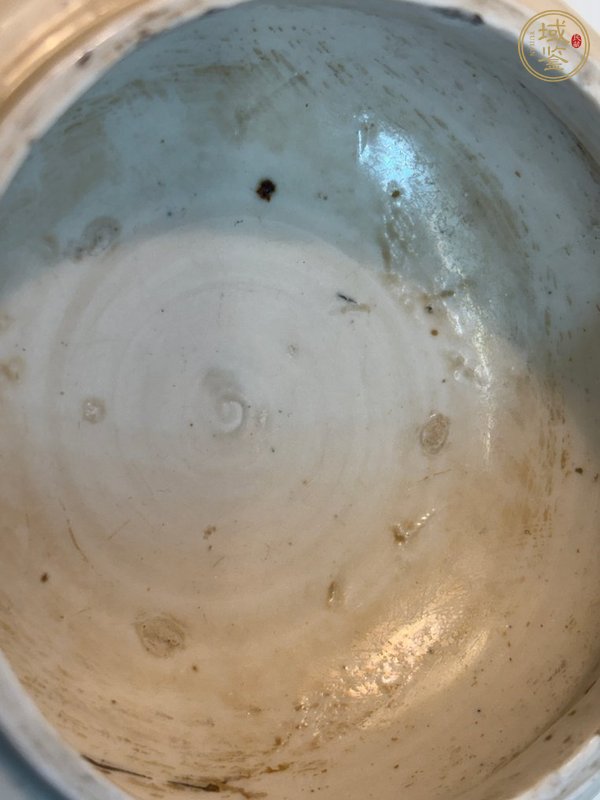 古玩白釉洗真品鑒賞圖