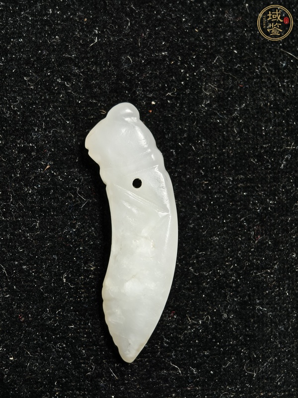 古玩玉器和田玉雕“蚱蜢”真品鑒賞圖