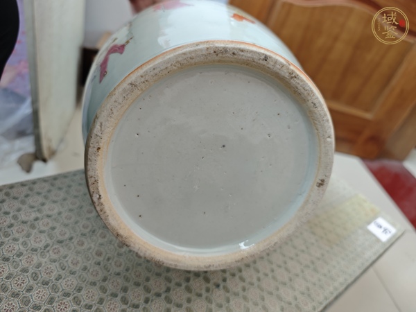 古玩陶瓷粉彩瓶真品鑒賞圖