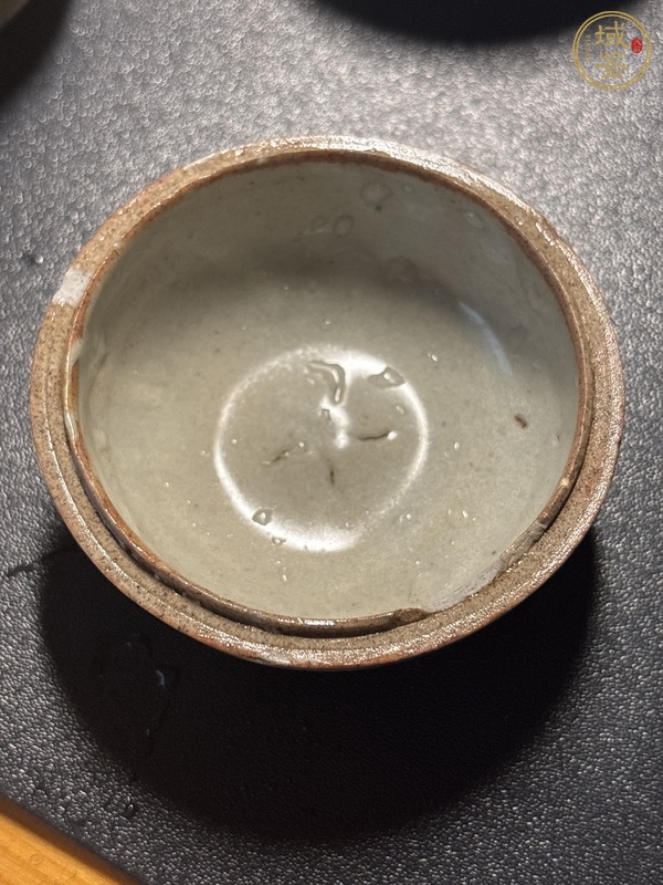 古玩陶瓷青花滿池矯紋粉盒真品鑒賞圖