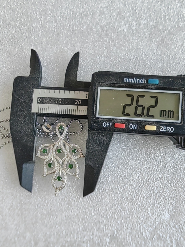 古玩玉器天然翡翠鑲嵌吊墜拍賣，當前價格398元