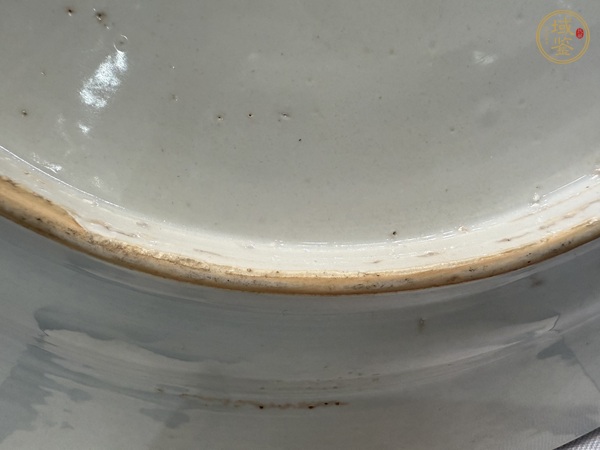 古玩陶瓷雍正粉彩盤真品鑒賞圖