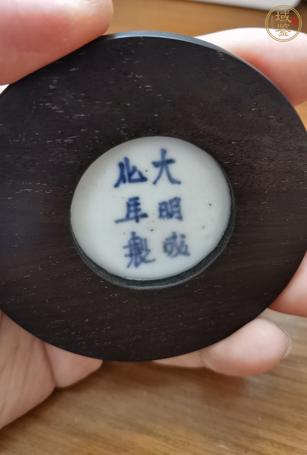 古玩陶瓷清早期青花瓷片真品鑒賞圖