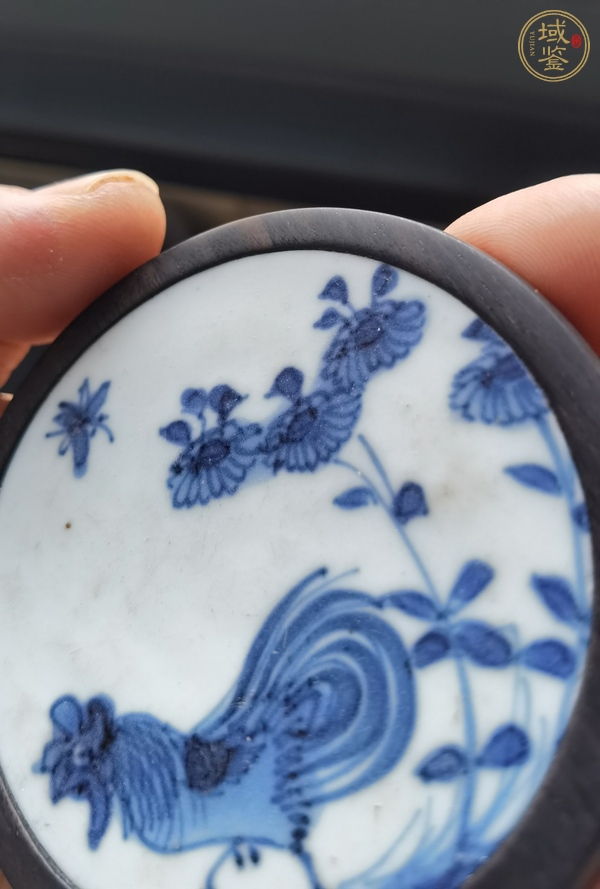 古玩陶瓷清早期青花瓷片真品鑒賞圖