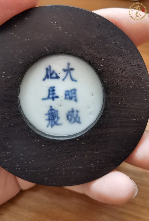古玩陶瓷清早期青花瓷片真品鑒賞圖