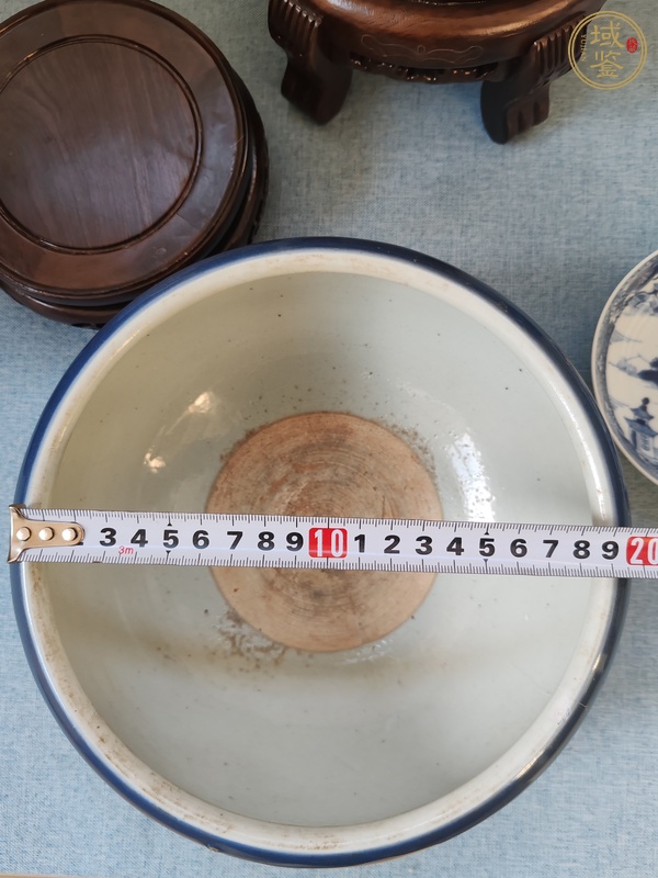 古玩陶瓷祭蘭釉三足爐真品鑒賞圖