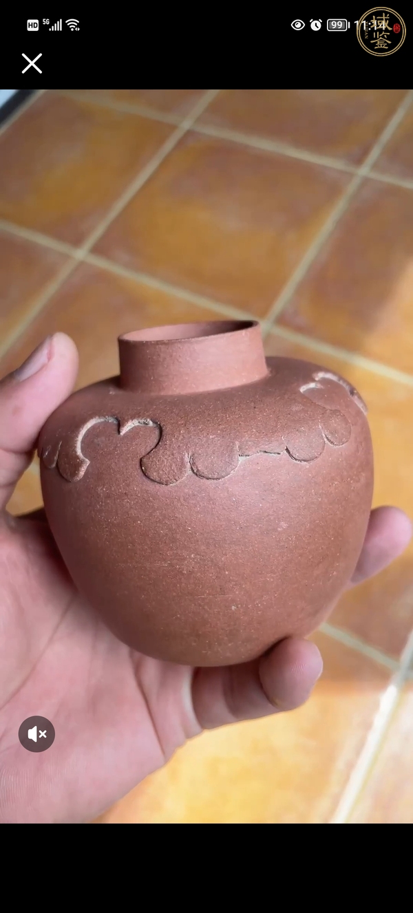 古玩雜項(xiàng)紫砂雜件真品鑒賞圖