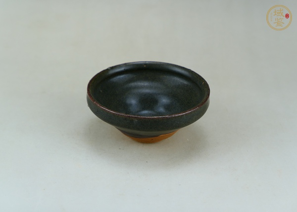 古玩陶瓷吉州窯茶葉末釉茶盞真品鑒賞圖