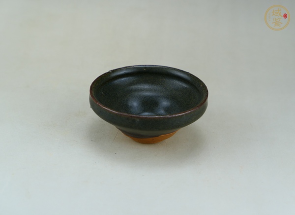 古玩陶瓷吉州窯茶葉末釉茶盞真品鑒賞圖