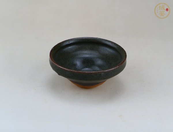 古玩陶瓷吉州窯茶葉末釉茶盞真品鑒賞圖