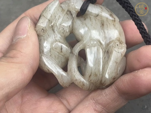 古玩玉器提油仿古“玉獸”真品鑒賞圖