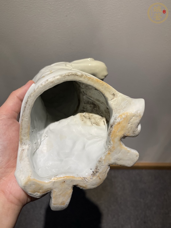古玩陶瓷清代德化窯關(guān)公真品鑒賞圖