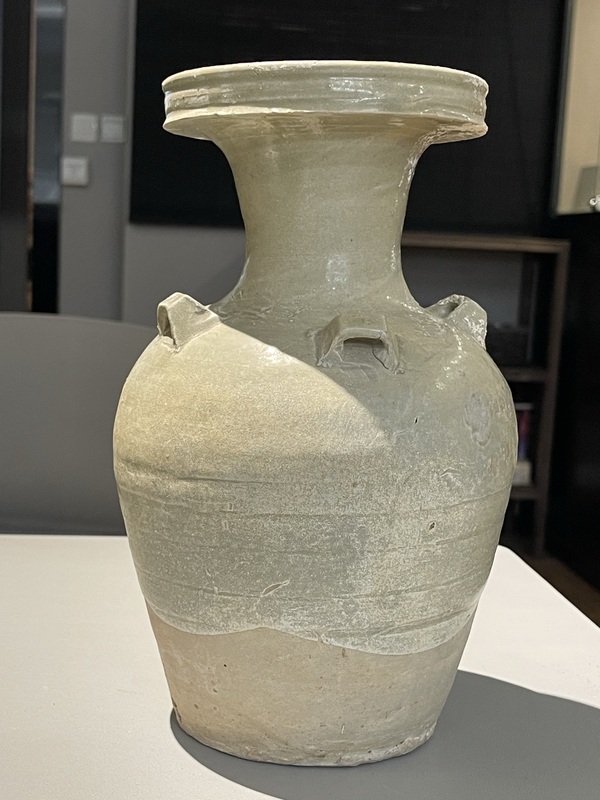 古玩轉賣南北朝四系盤口瓶拍賣，當前價格850元