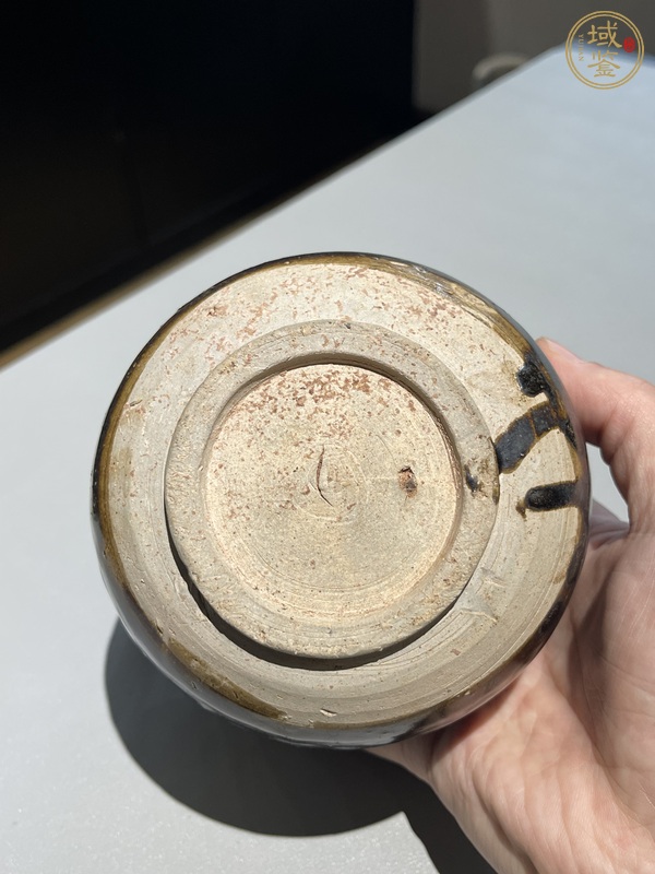 古玩陶瓷宋代黑釉梨型壺真品鑒賞圖