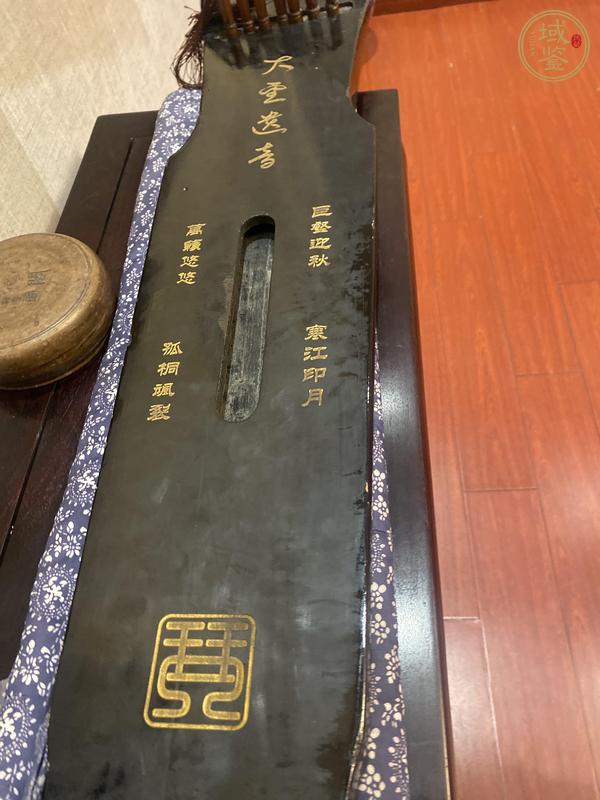 古玩雜項古琴真品鑒賞圖