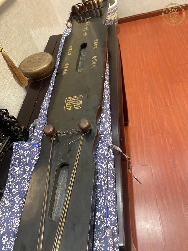 古玩雜項古琴真品鑒賞圖