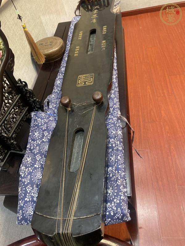 古玩雜項古琴真品鑒賞圖