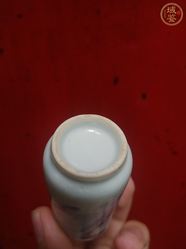 古玩陶瓷青花鼻煙壺真品鑒賞圖