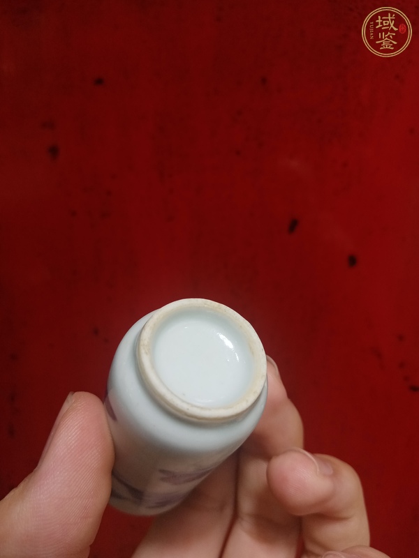 古玩陶瓷青花鼻煙壺真品鑒賞圖