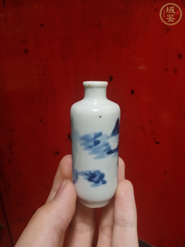 古玩陶瓷青花鼻煙壺真品鑒賞圖
