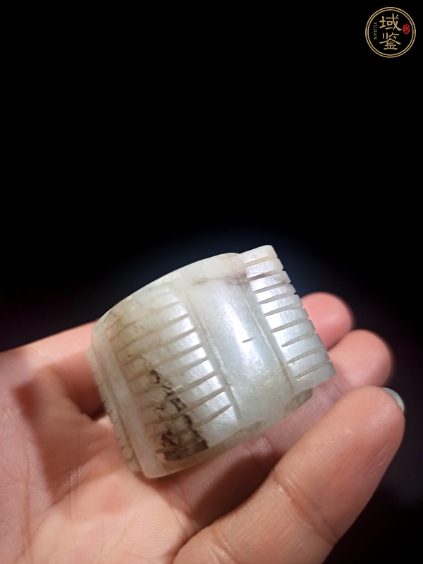 古玩玉器提油仿古“玉琮”真品鑒賞圖