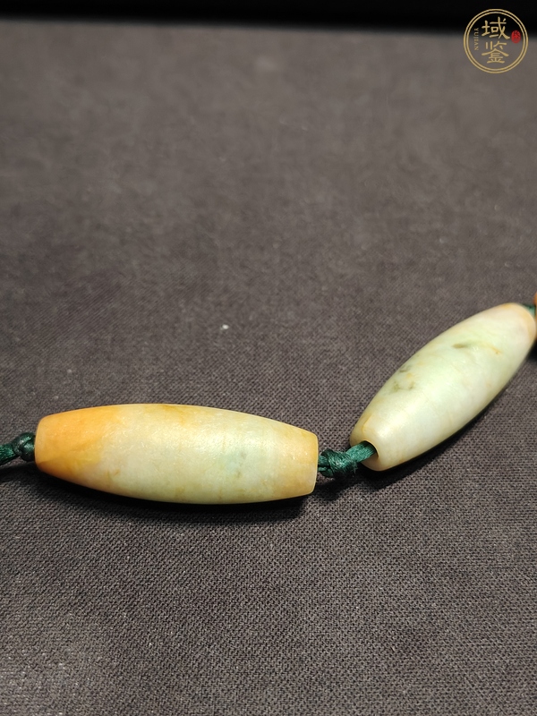 古玩玉器天然翡翠珠真品鑒賞圖