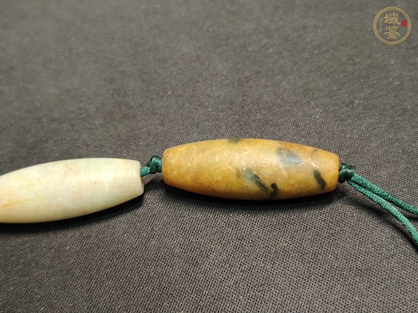 古玩玉器天然翡翠珠真品鑒賞圖