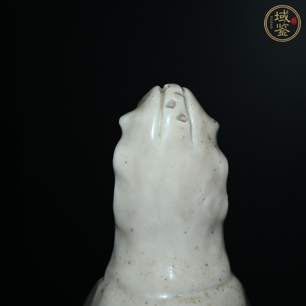 古玩陶瓷民國德化窯觀音造像真品鑒賞圖